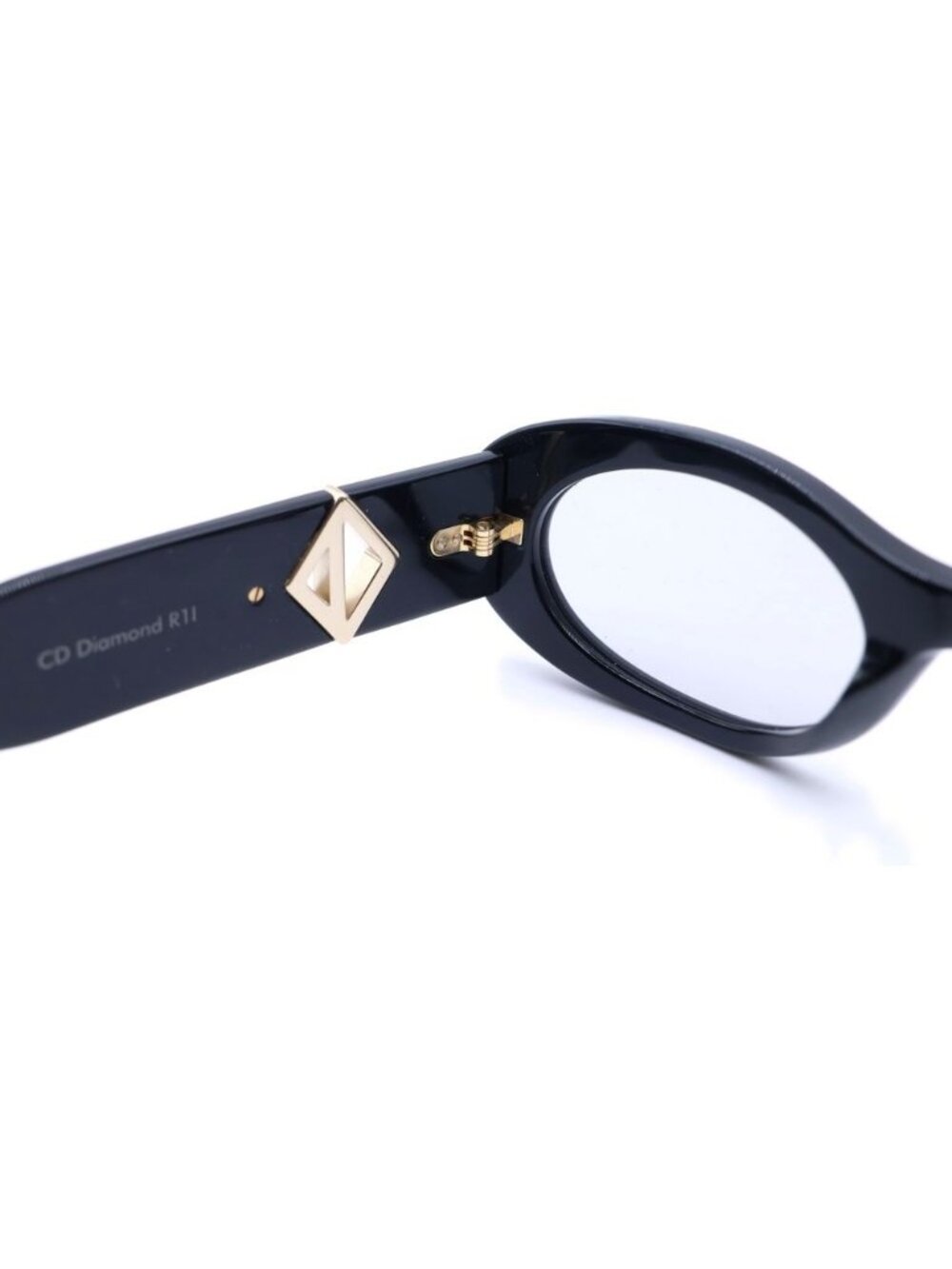 Dior CD Diamond Oval Sunglasses Black - Picture 4 of 6